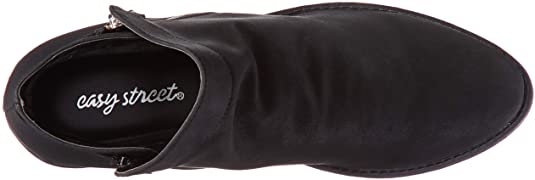 Easy Street Women's Gusto Comfort Bootie  Color Black Matte Size 7.5M