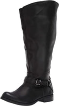 Easy Street Women's Quinn Plus Plus Harness Boot  Color Black Size 6.5M (Wide Calf)