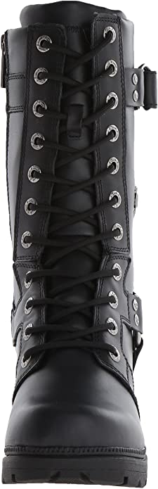 HARLEY-DAVIDSON FOOTWEAR Women's EDA Motorcycle Boot  Size: 9M
