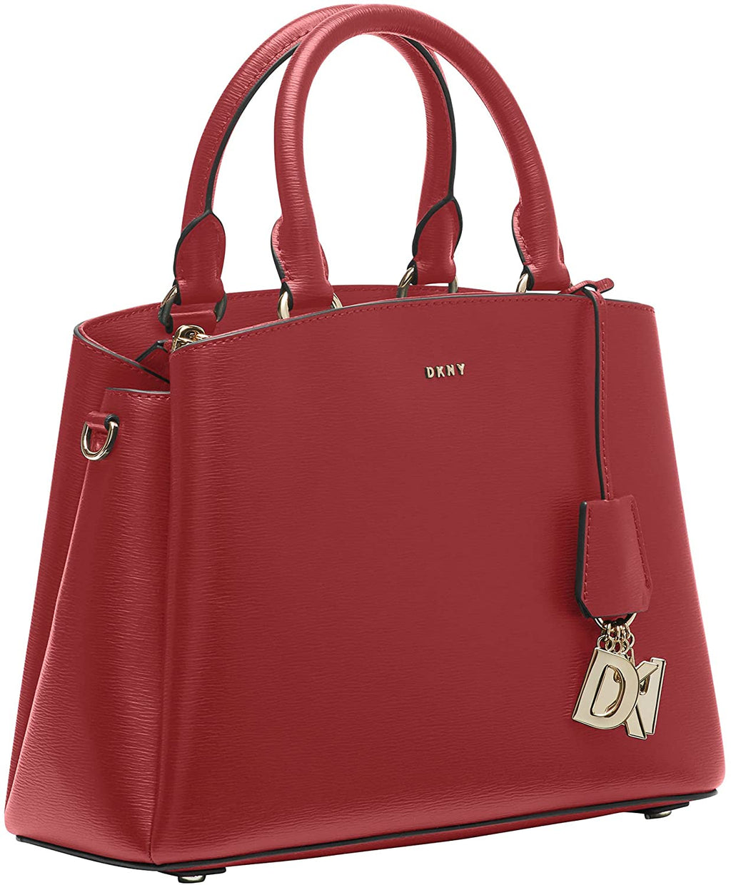 DKNY Paige Medium Satchel   Style R13DL327 Wine
