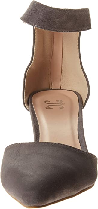 Journee Collection Women's Kova Wedge Pumps  Gray Size 7.5