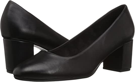 Easy Street Women's Proper Dress Pumps  Black Size 6