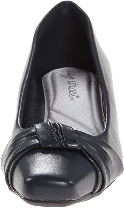 Easy Street Women's Waive Dress Pump Color Navy Size 8.5W