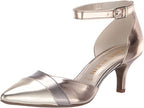 Anne Klein Women's Fritsie Pump  Color Metallic Gold Size 6.5M