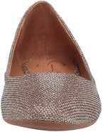 Jessica Simpson Women's Ginly Round-Toe Ballet Flats  Color Gold Size 6M