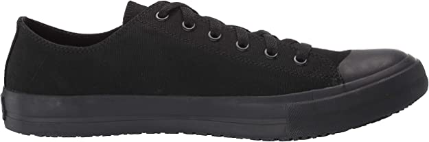 Shoes For Crews Mens Delray Sneakers  Color Black Canvas Size 11M