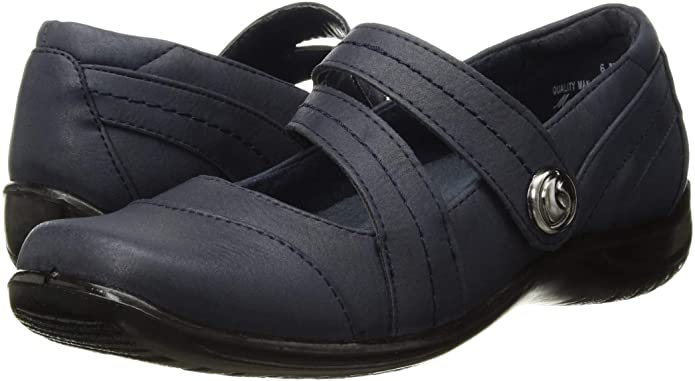 Easy Street Women's Mary Jane Flats  Color Navy Size 6WW