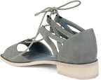 Brinley Co. Womens Idona Faux Nubuck Crisscross Lace-up Sandals  Color Indigo Size 9M