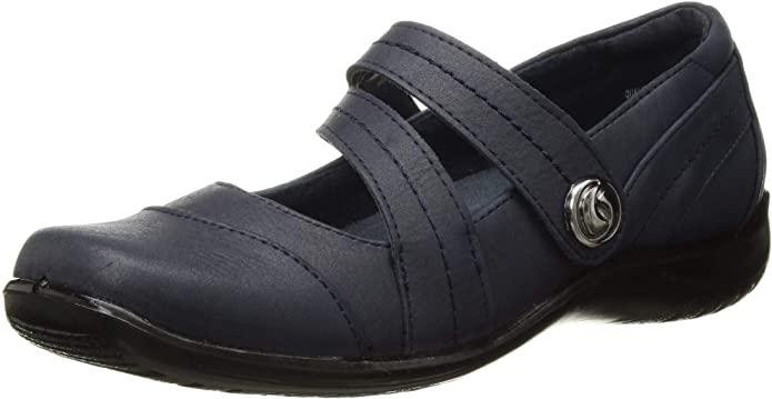 Easy Street Women's Mary Jane Flats  Color Navy Size 6WW
