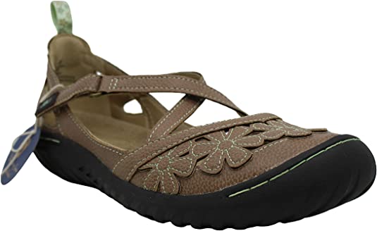 JSport Jambu JBU Rosie Fabric Closed Toe Walking Ankle Strap  Size 8M