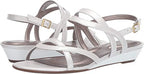 Rockport Women's Tm Zandra Slingback Wedge Sandal  Color White Size 9.5M