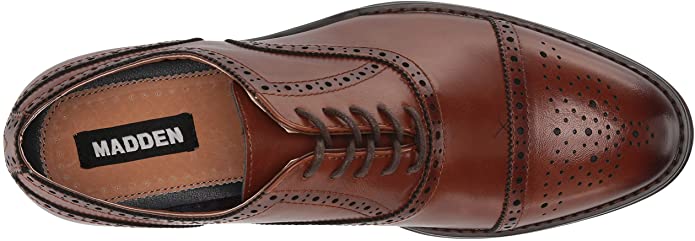 Steve Madden Men's Jimms Dress Shoes  Color Cognac Size 10M