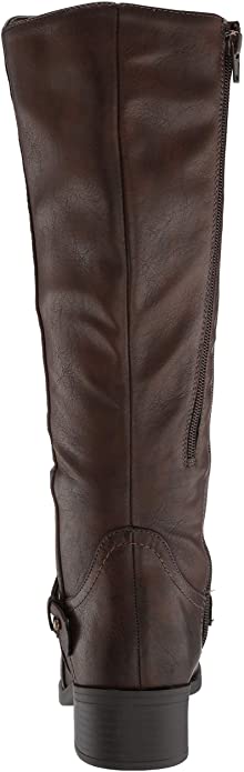 Easy Street Women's Jewel Plus Wide Mid Calf Boot  Color Brown Size 8.5M