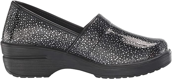 Easy Works Women's Lyndee Health Care Professional Shoes Color Charcoal Size 7.5WW