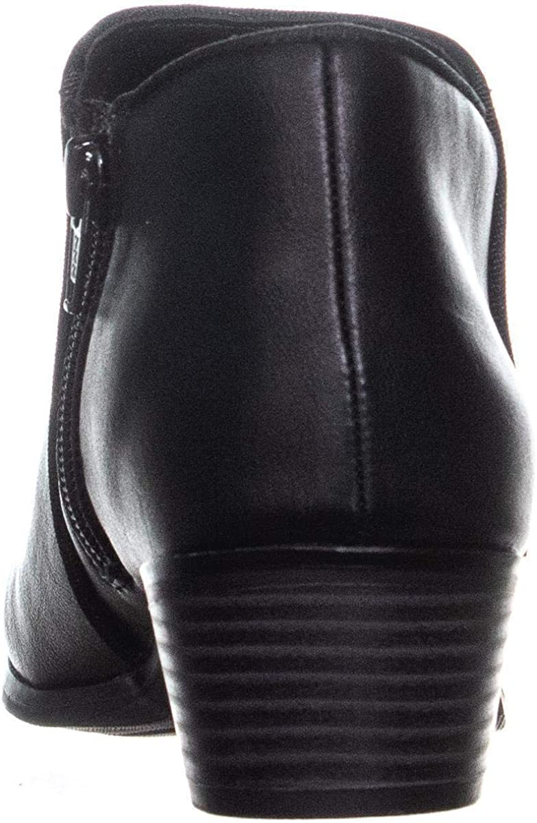 Style Co Wileyy Ankle Booties  Color Black Smooth Size 9W