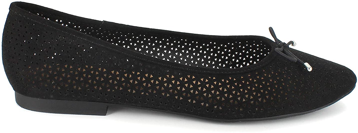 Esprit Women's Ballet Flat  Color Black Size 6M