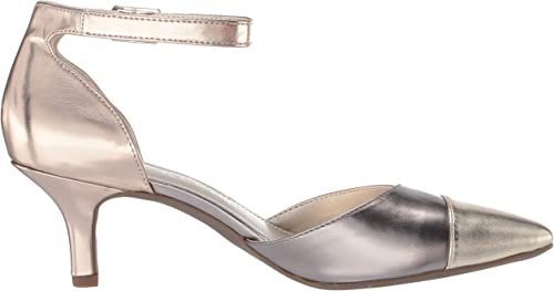 Anne Klein Women's Fritsie Pump  Color Metallic Gold Size 6.5M