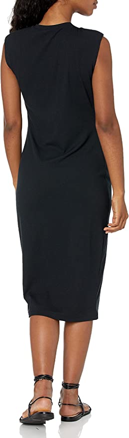 BCBGeneration Women's Knit Rib Midi Dress   Size XS