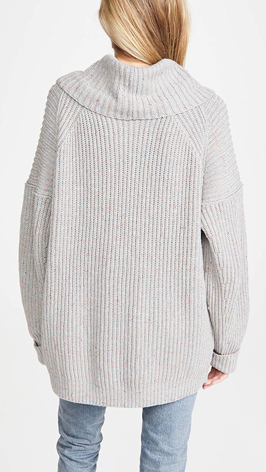Free People Women's Leo Tunic  OB1169608 Color: Silver Gleam Combo Size XS