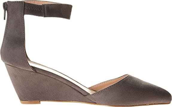 Journee Collection Women's Pumps  Color Grey Size 7.5M