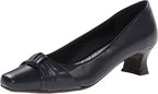 Easy Street Women's Waive Dress Pump Color Navy Size 8.5W