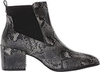 Anne Klein Women's Chelsea Bootie Boot  Color Black White Rep Size 8.5M