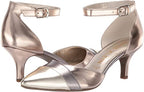 Anne Klein Women's Fritsie Pump  Color Metallic Gold Size 6.5M