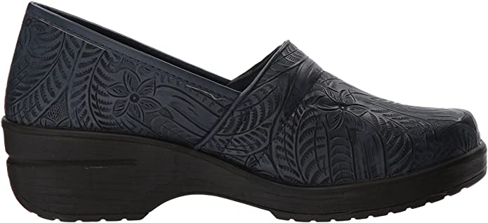Easy Works Women's Lyndee Health Care Professional Shoes Color Charcoal Size 7.5WW