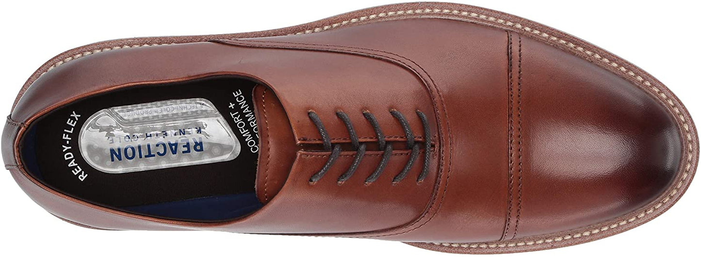 Kenneth Cole REACTION Men's Klay Flex Lace Up Oxford