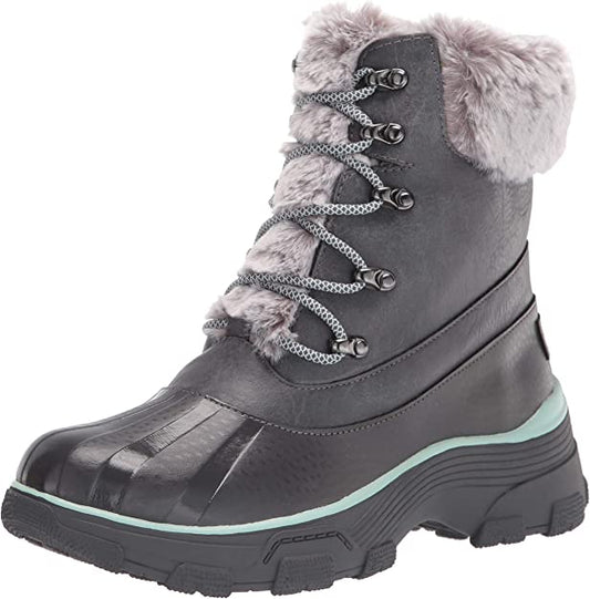JBU by Jambu Women's Winter Boot Snow  Color Grey Size 8.5M