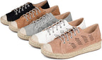 Journee Collection Women's Razili Sneaker  Color Brown Size 6.5M