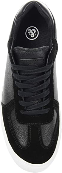 Thomas & Vine Gambit Casual Leather Sneaker  Color Black Size 9.5M