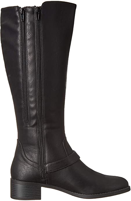 Easy Street Women's Jewel Plus Wide Mid Calf Boot  Color Brown Size 8.5M