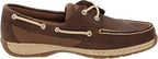 Eastland womens Solstice Boat Shoes  Color Bomber Brown Size 9W
