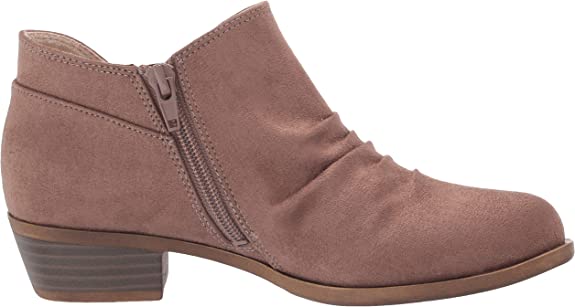 LifeStride Women's Aurora Ankle Boot  Mushroom Size 8.5