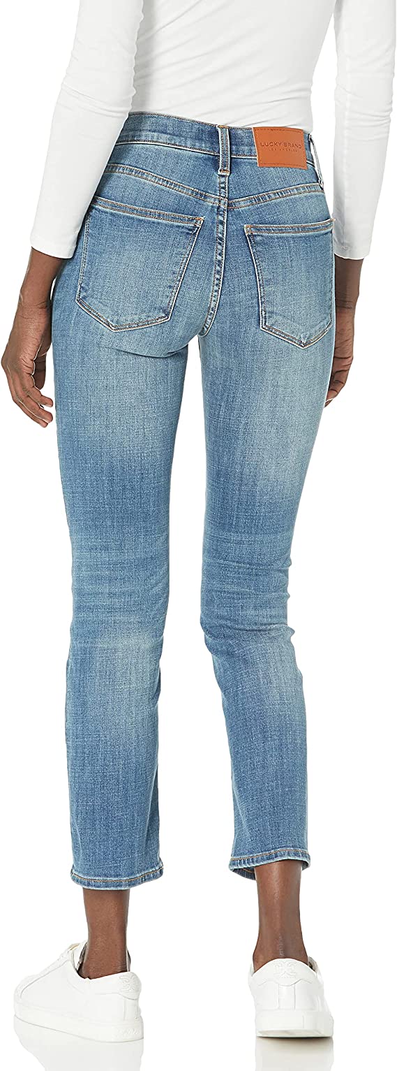 Lucky Brand Zoe Straight Leg Jeans  Color Atween Size 25