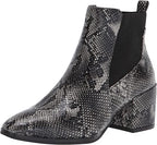 Anne Klein Women's Chelsea Bootie Boot  Color Black White Rep Size 8.5M