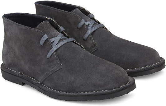 Reserved Footwear Men's The Munster Ankle Boot  Color Gray Size 10M