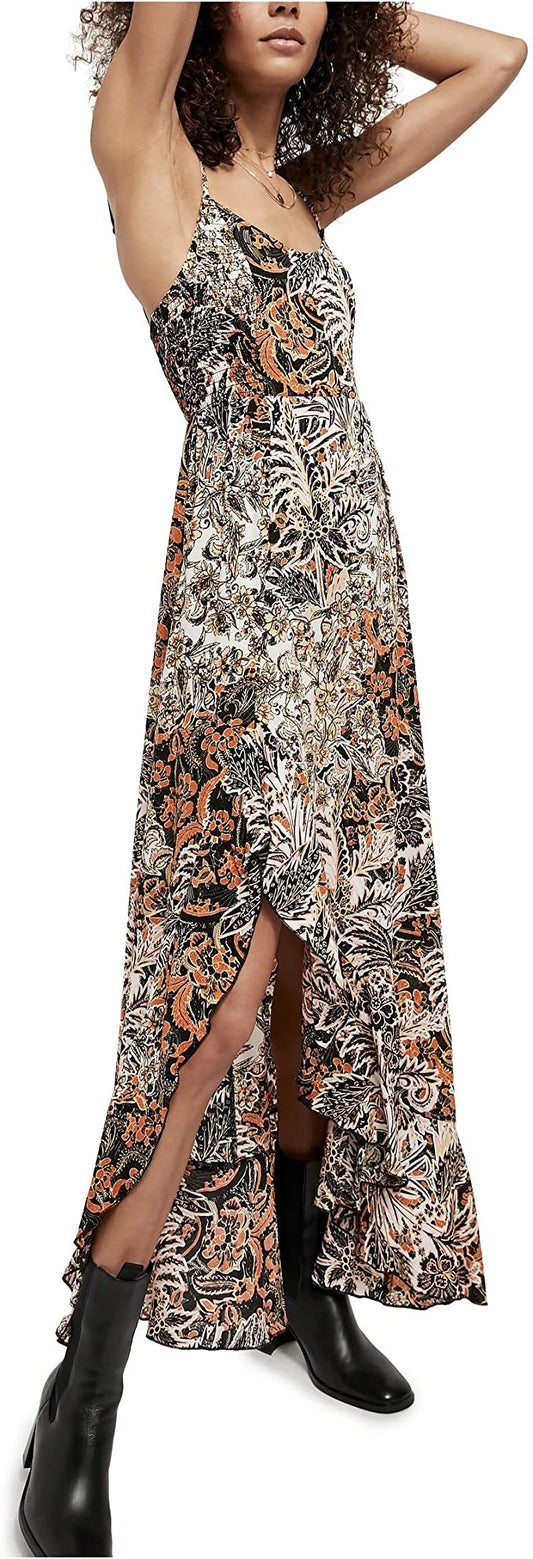 Free People Women’s Forever Yours Smocked Slip Dress  OB1134491