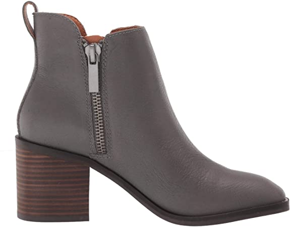 Lucky Brand Women's Walba Bootie Fashion Boot  Color Gunmetal Size 10M
