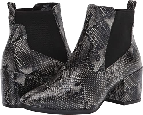 Anne Klein Women's Chelsea Bootie Boot  Color Black White Rep Size 8.5M