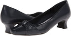 Easy Street Women's Waive Dress Pump Color Navy Size 8.5W