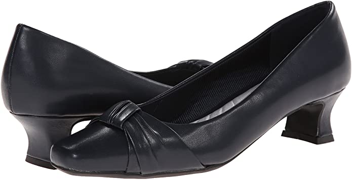 Easy Street Women's Waive Dress Pump Color Navy Size 8.5W