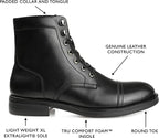 Thomas & Vine Men's Darko Cap Toe Ankle Boot  Color Black Size 11.5W