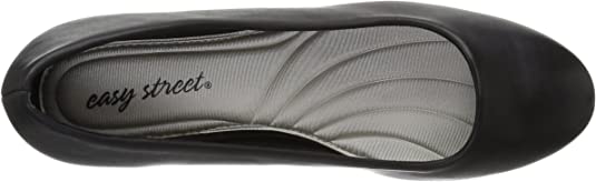 Easy Street Women's Proper Dress Pumps  Black Size 6