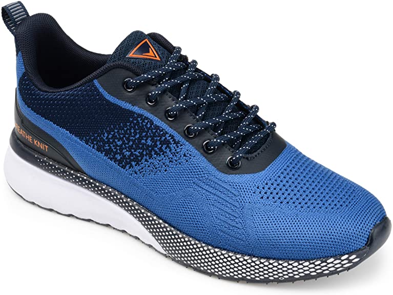 Vance Co. Spade Casual Knit Walking Sneaker   Color Blue Size 11M