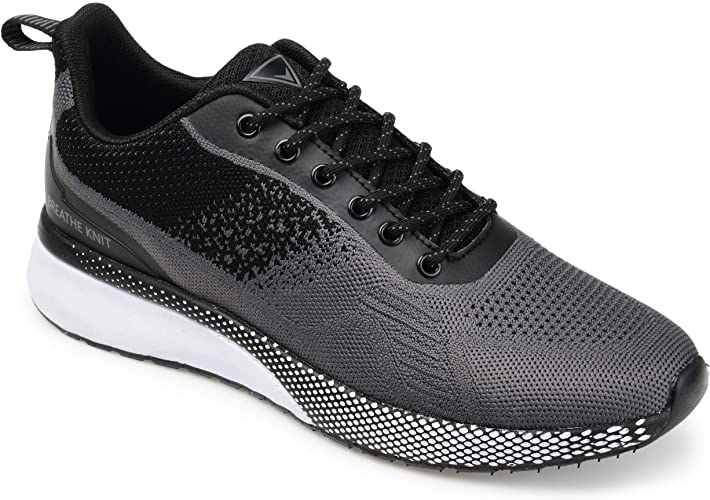 Vance Co. Spade Casual Knit Walking Sneaker   Color Black Size 11M