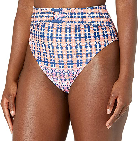 Jessica Simpson Women's Standard Mix & Match Print Bikini Swimsuit Bottom  Color Fuchsia Multi Size S
