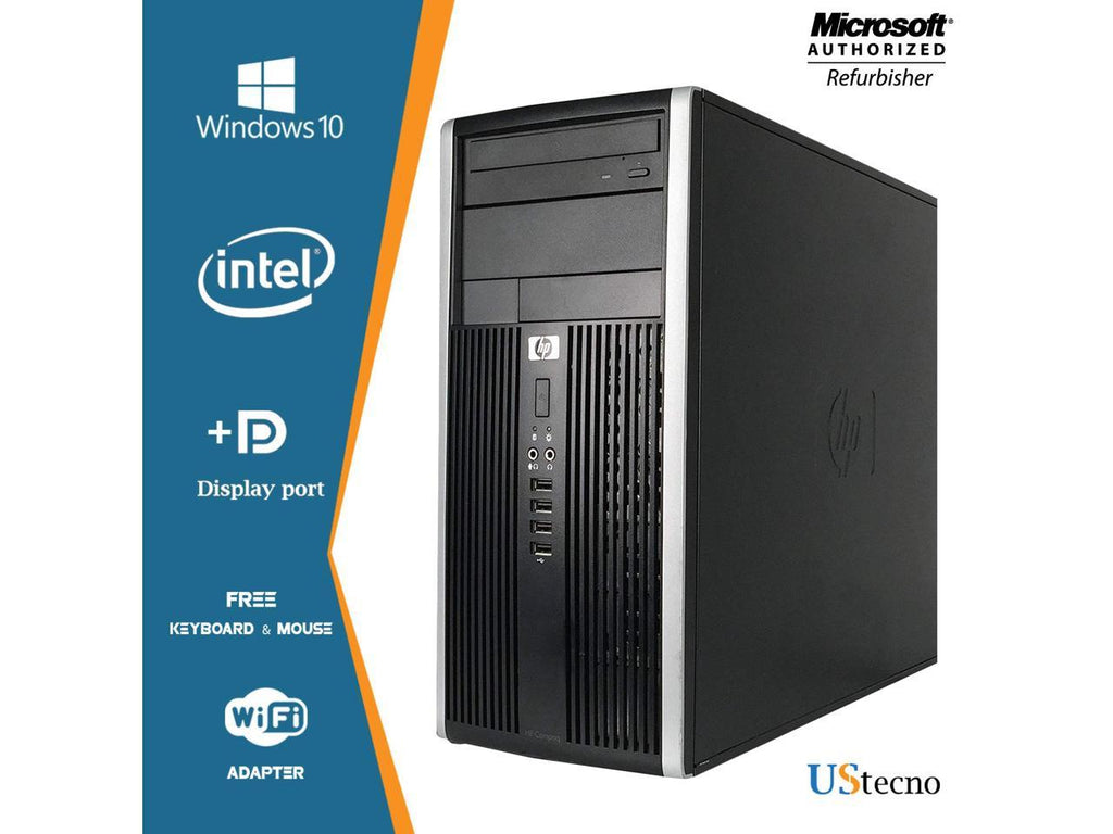 HP Compaq Elite 8300 Tower Desktop Win10 Core i5 3rd Gen 3470 8GB RAM