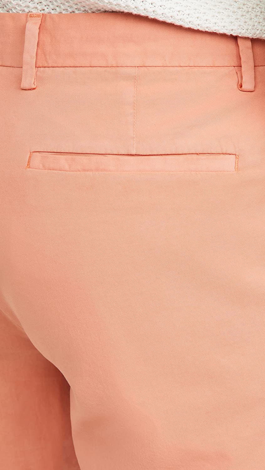 Theory Men's Zaine Patton Slim Fit Shorts  Color Vivid Coral Size 29
